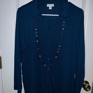 J.Jill button NWOT button shirt